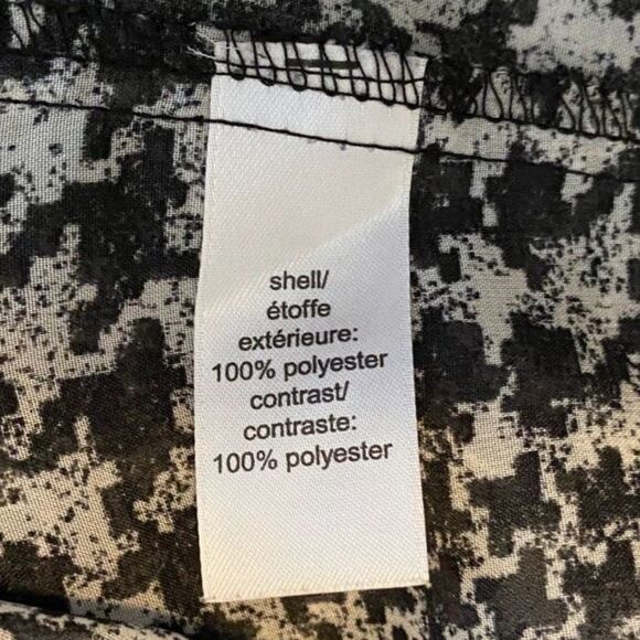 Maurices Hounds Tooth Sheer Boho High Low Tunic Top Size XL - Picture 6 of 8